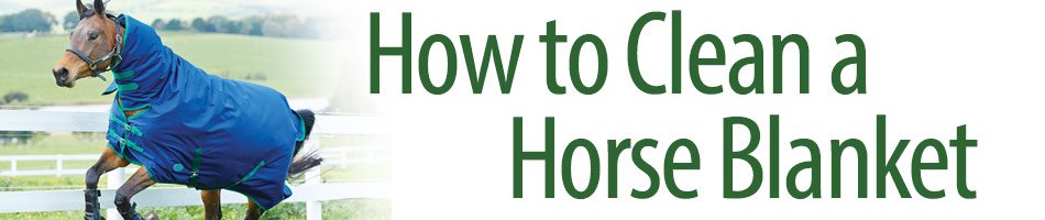 How to Clean a Horse Blanket